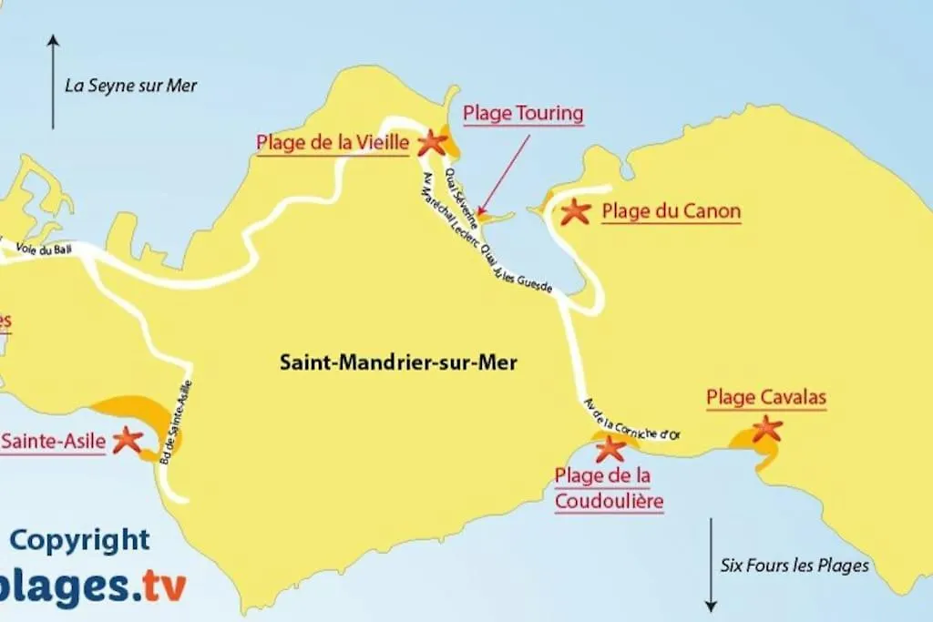 T2 Paisible, Wifi, Proche Plage Et Pinede Saint-Mandrier-sur-Mer Lägenhet