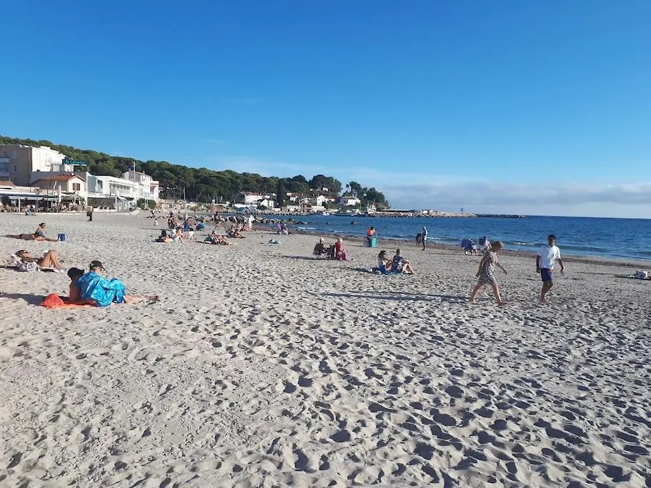 T2 Paisible, Wifi, Proche Plage Et Pinede Saint-Mandrier-sur-Mer Lägenhet